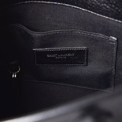 Saint Laurent Grained Calfskin Baby Sac De Jour Black 7 of 14