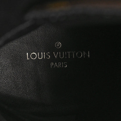 Louis Vuitton Suede Calfskin Monogram Laureate Platform Desert Boots 36.5 Kaki 8 of 8