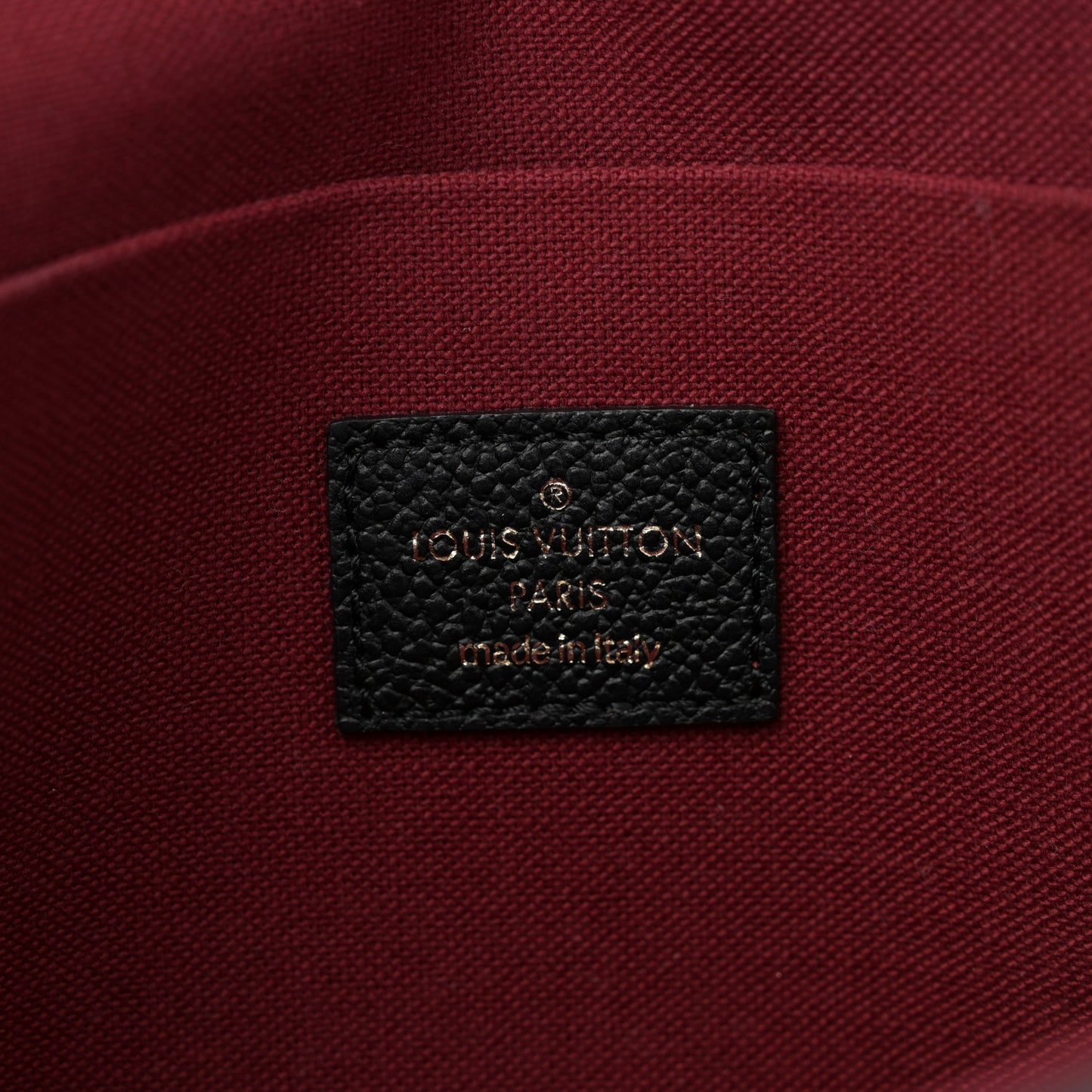 Empreinte Monogram Giant Felicie Pochette Black Beige