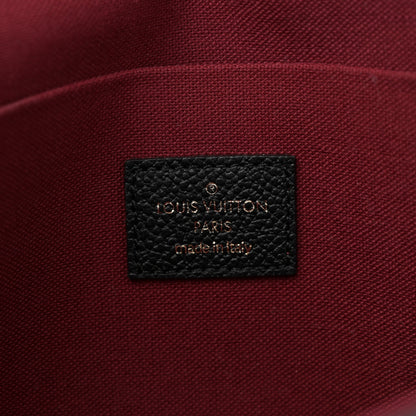 Louis Vuitton Empreinte Monogram Giant Felicie Pochette Black Beige 7 of 10