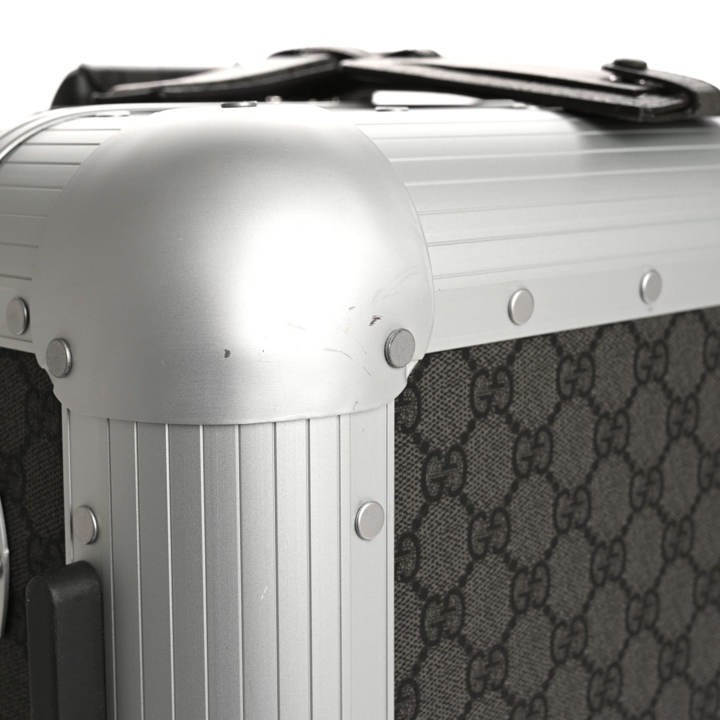 GG Supreme Monogram Porter Carry On Suitcase