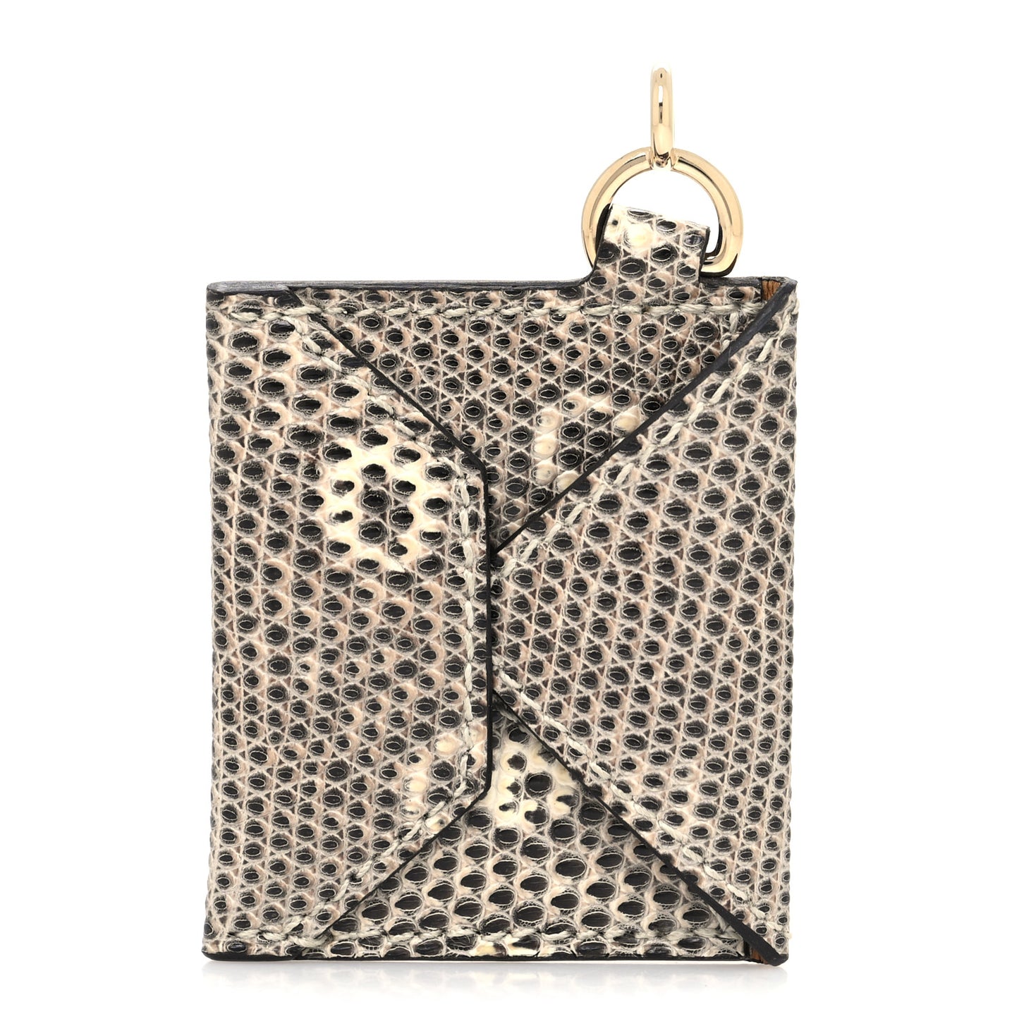 Lizard Envelope Bag Charm Ombre