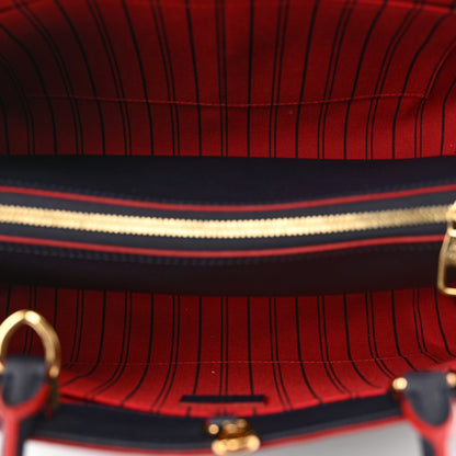 Louis Vuitton Empreinte Montaigne MM Marine Rouge 5 of 8