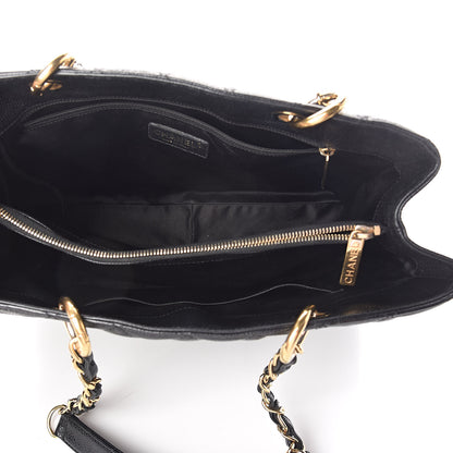 Chanel Caviar Quilted Grand Shopping Tote GST Black 5 of 10