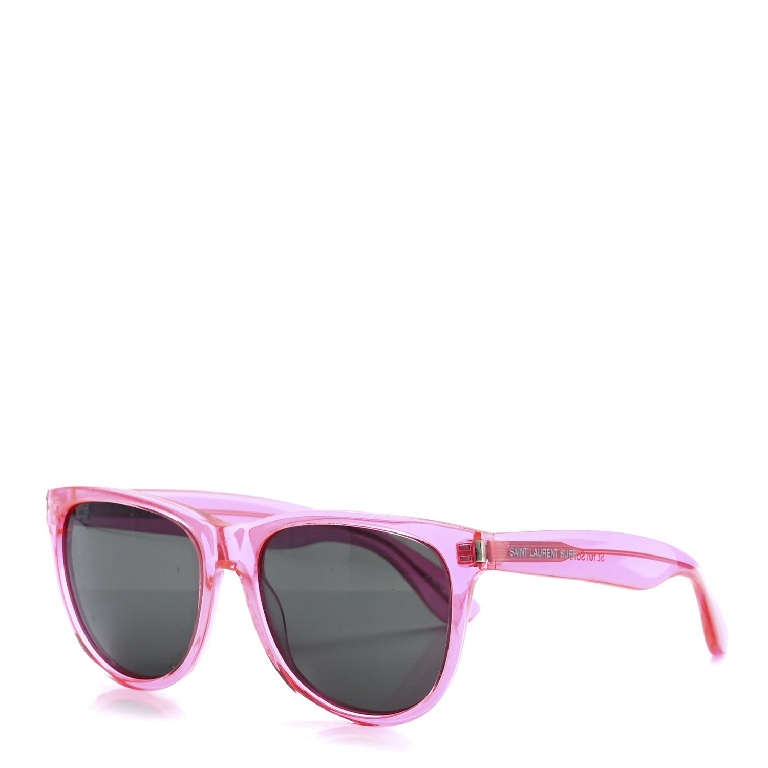 Saint Laurent Acetate SL101 Surf Sunglasses Pink 1 of 8