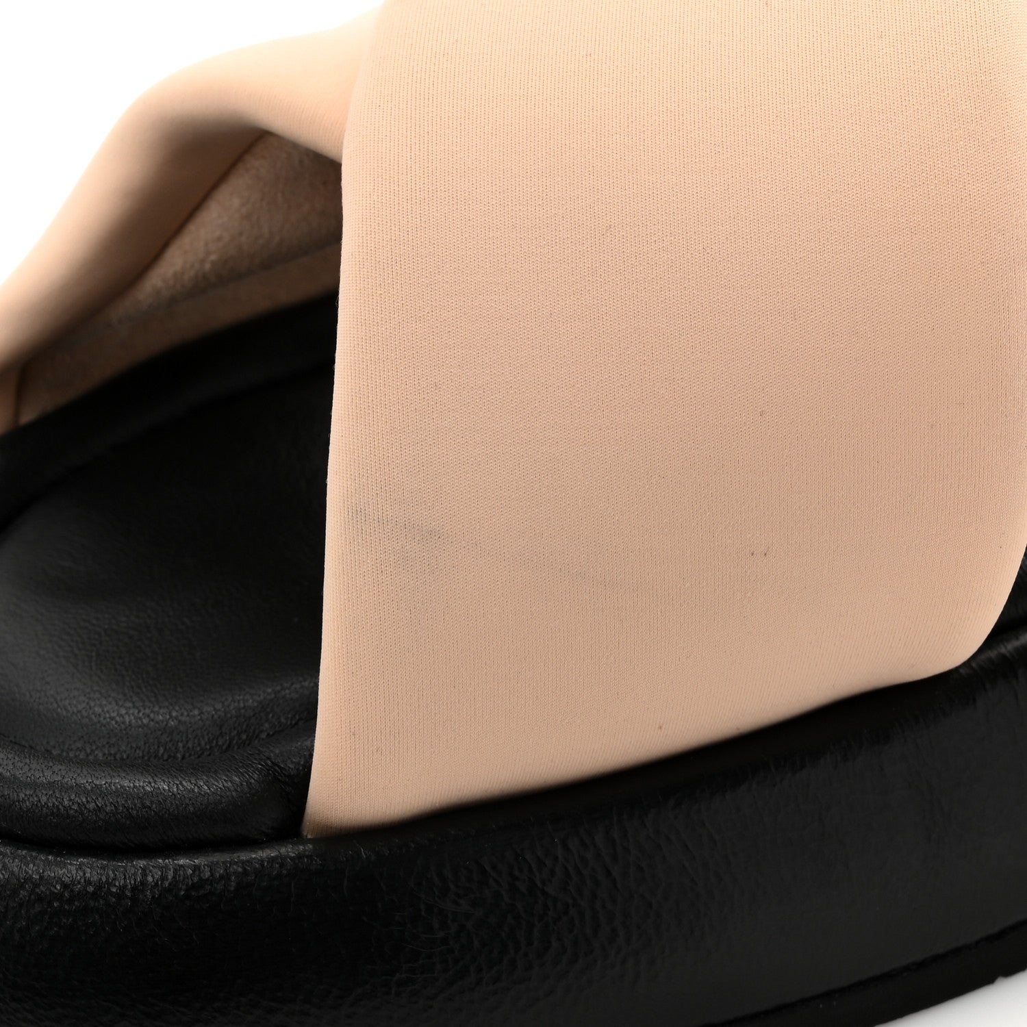 Chanel Fabric CC Mules Sandals 39 Light Beige 11 of 12