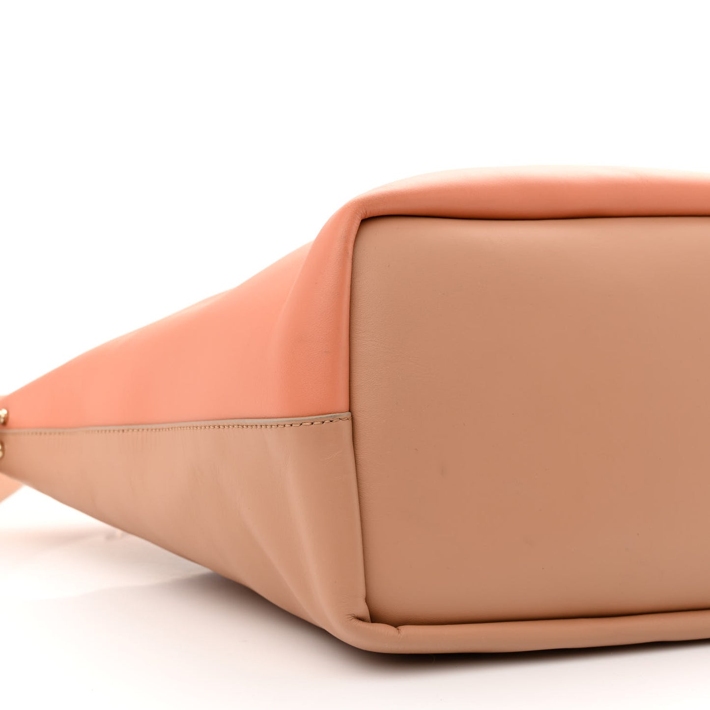 Smooth Calfskin Large Baylee Tote Beige Pink