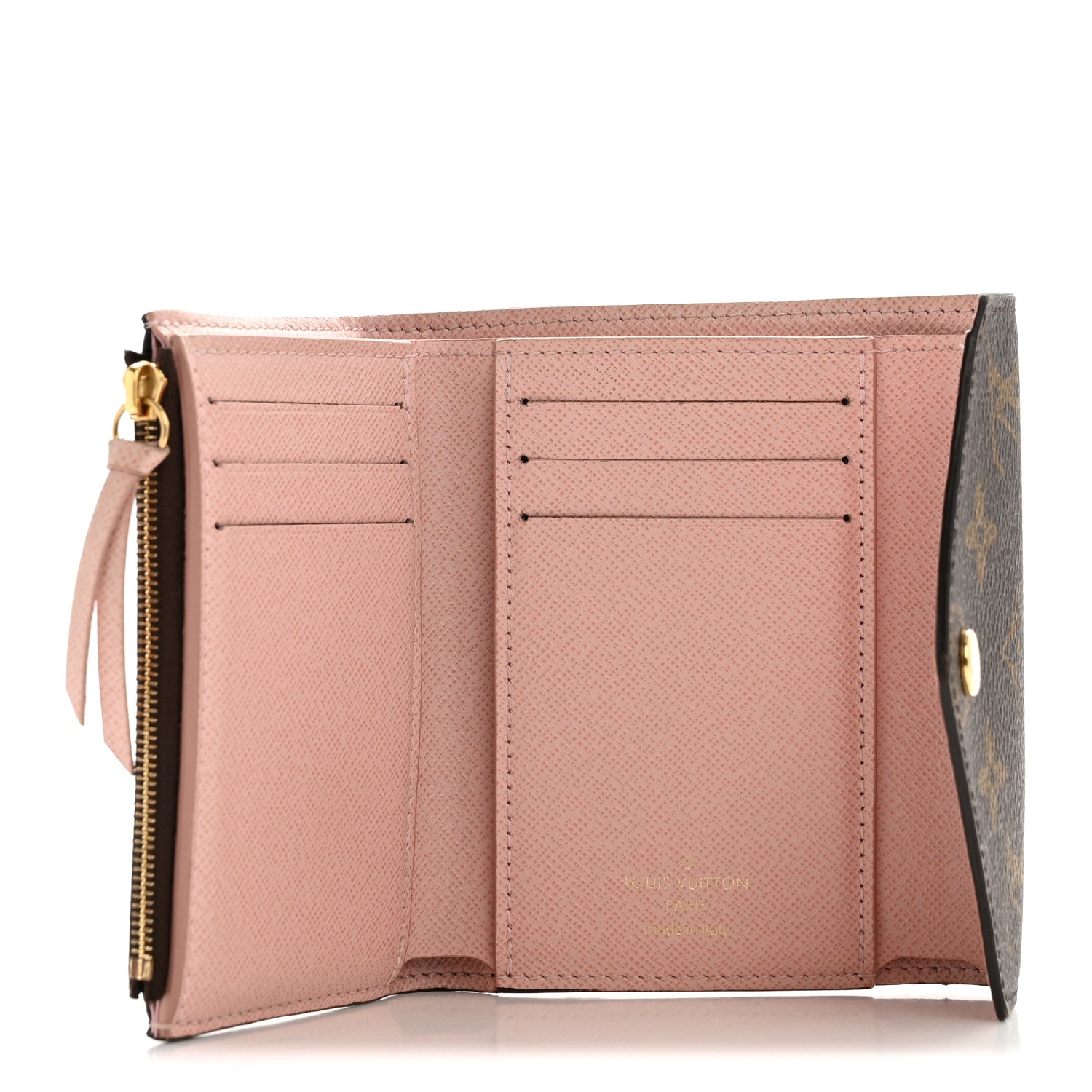 Louis Vuitton Monogram Victorine Wallet Rose Ballerine 5 of 11