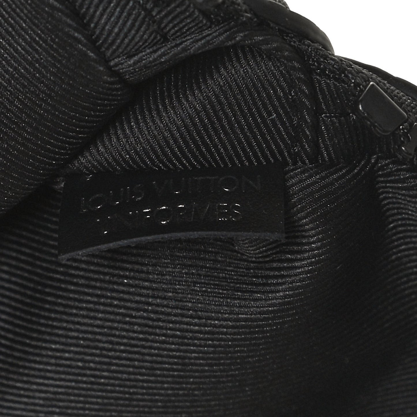 Taurillon Monogram Uniformes Solar Ray Soft Pochette Volga Belt Bag Black