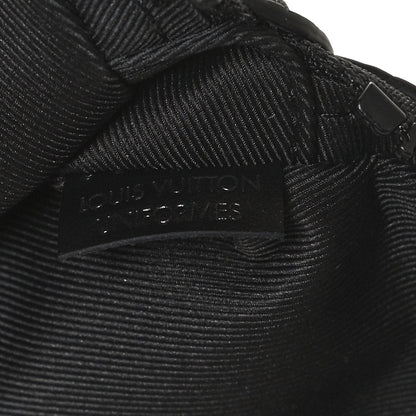 Louis Vuitton Taurillon Monogram Uniformes Solar Ray Soft Pochette Volga Belt Bag Black 6 of 11