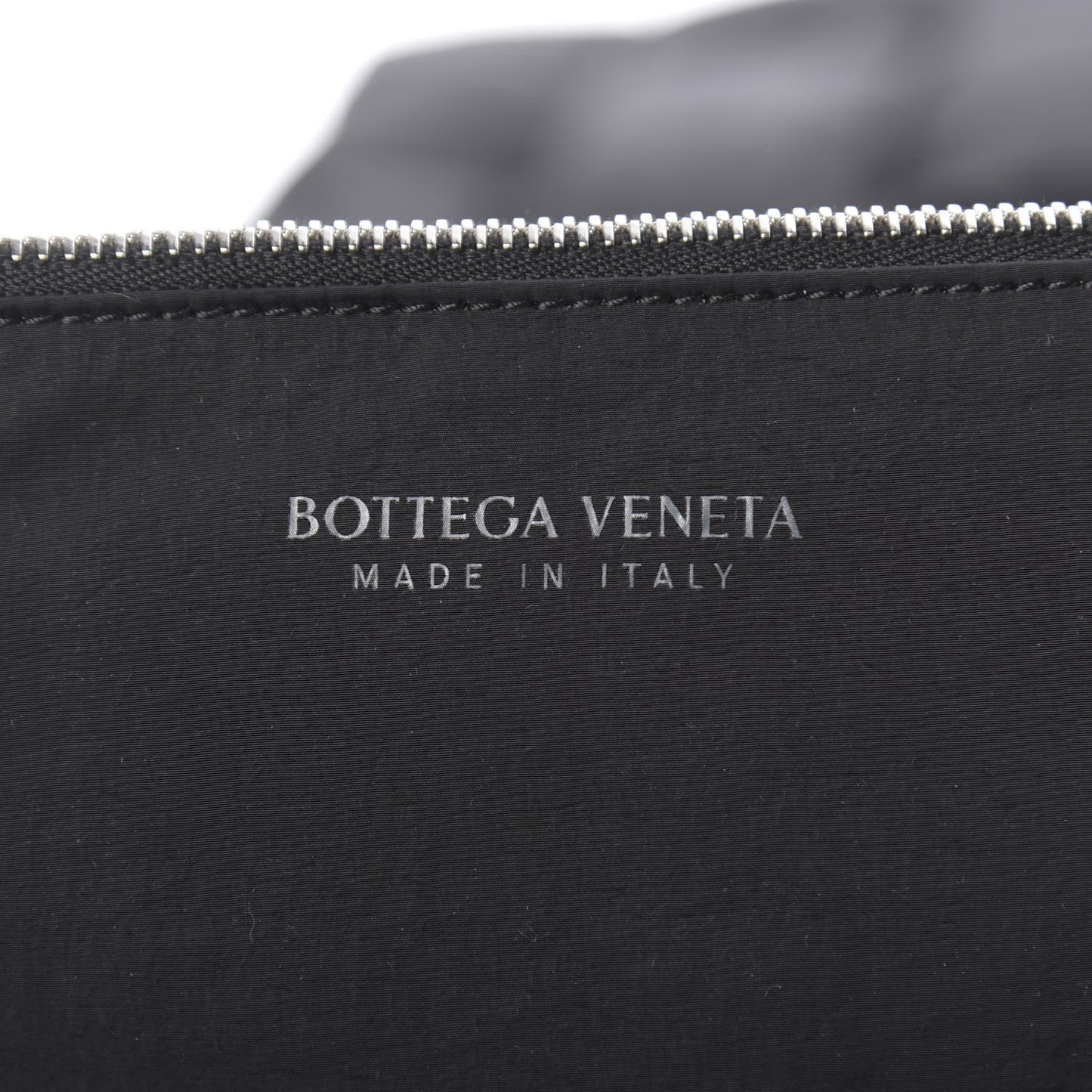 Nylon Intrecciato The Padded Tote Black