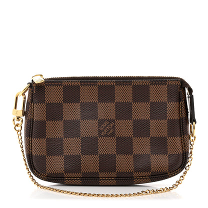 Louis Vuitton Damier Ebene Mini Pochette Accessories 1 of 6