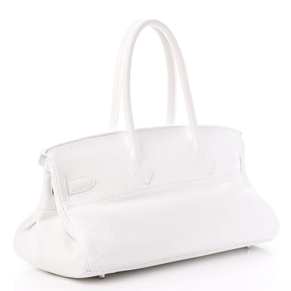 Hermes Taurillon Clemence JPG Birkin 42 White 3 of 25