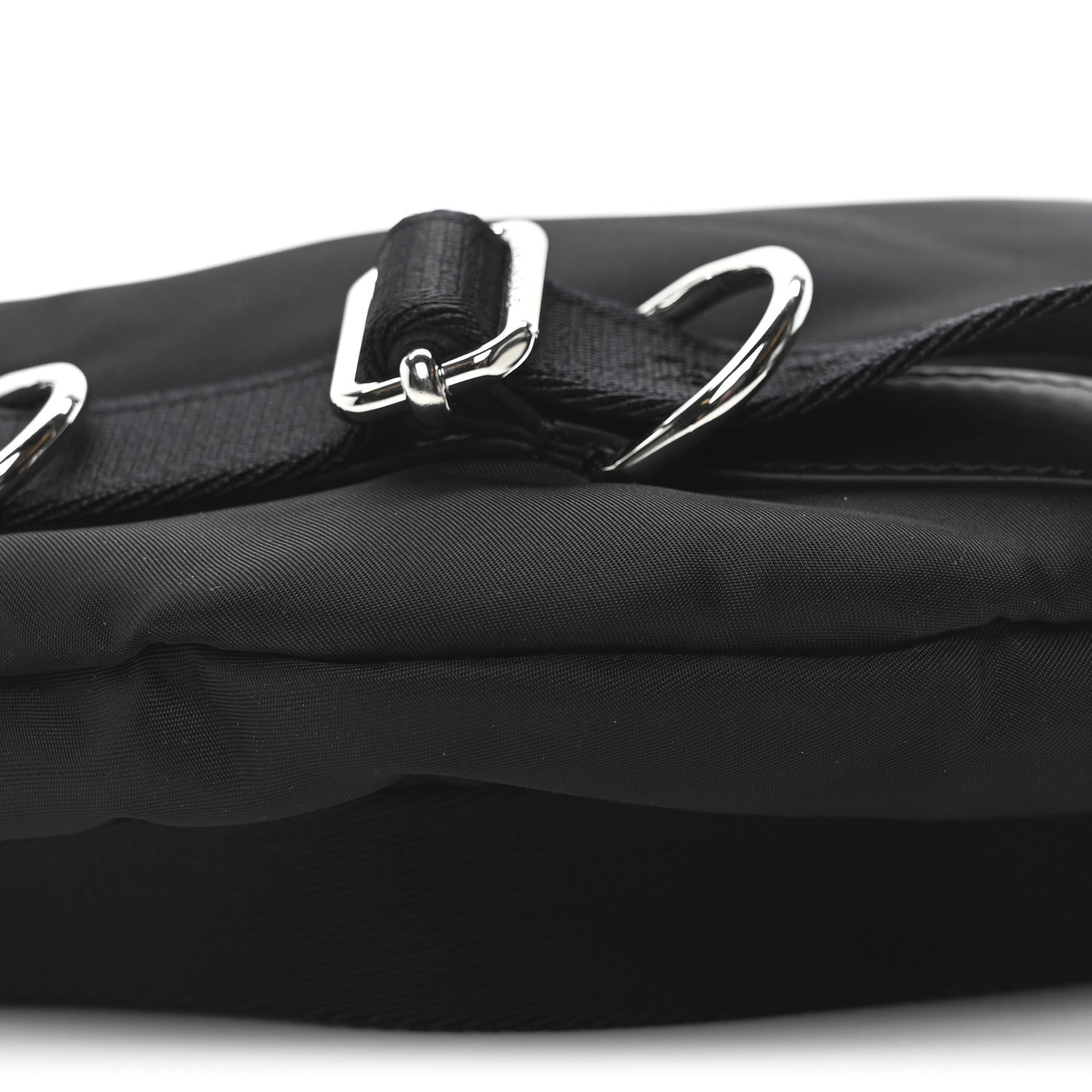 Nylon Voyou Crossbody Bag Black