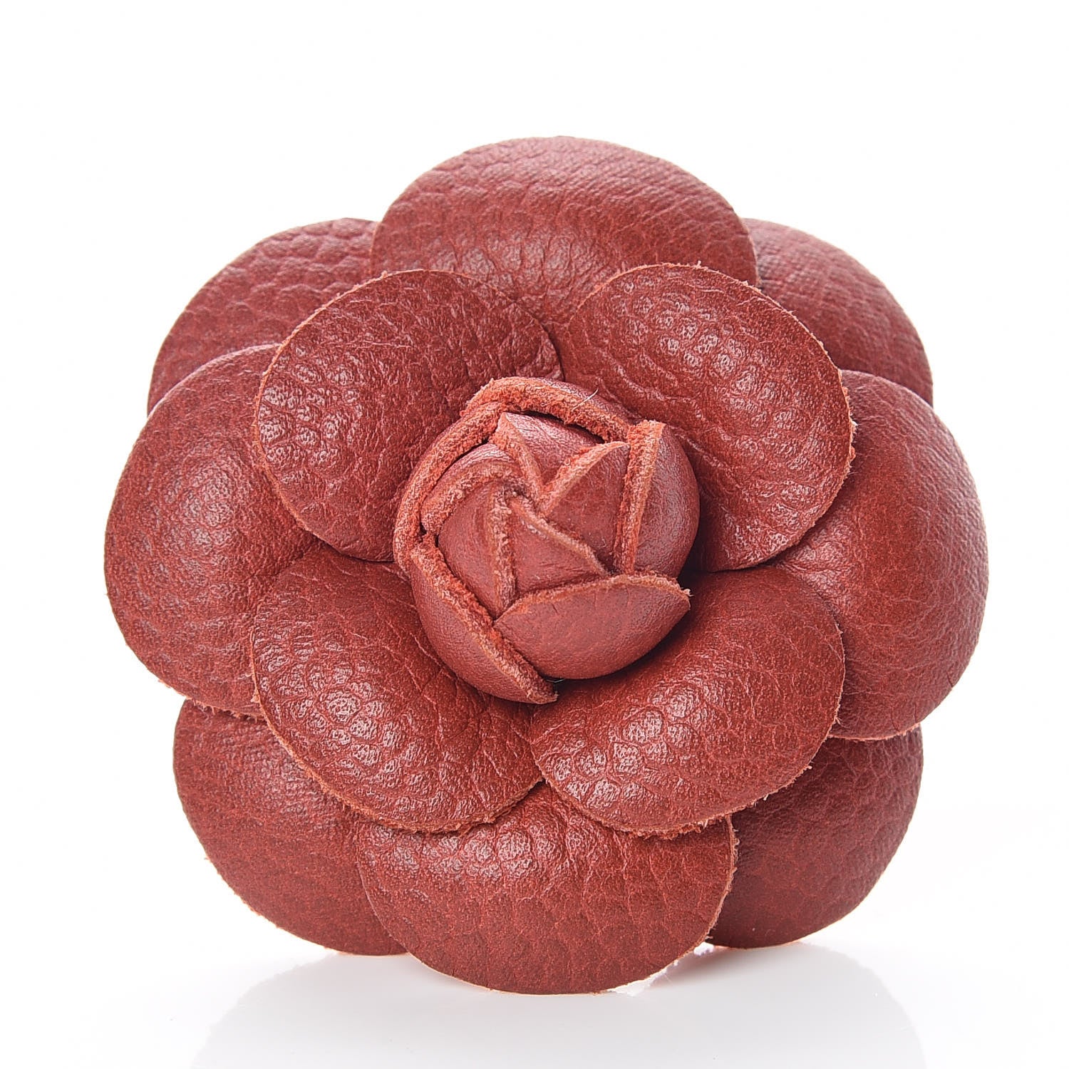 Chanel Caviar Mini Chocolate Bar Camellia Flap Red 11 of 12