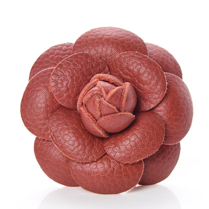Chanel Caviar Mini Chocolate Bar Camellia Flap Red 11 of 12