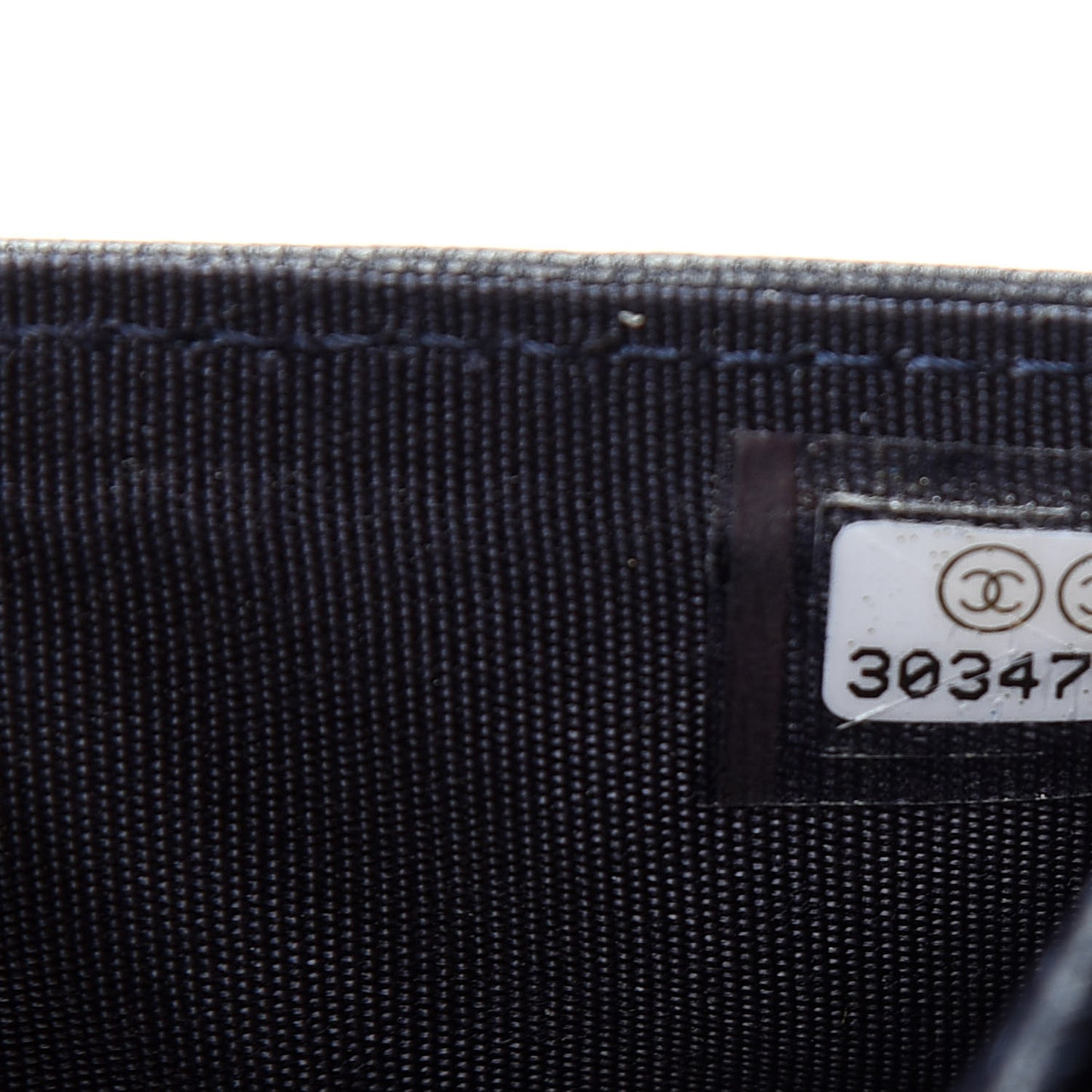 Goatskin Quilted Chanel 19 Flap Wallet Navy