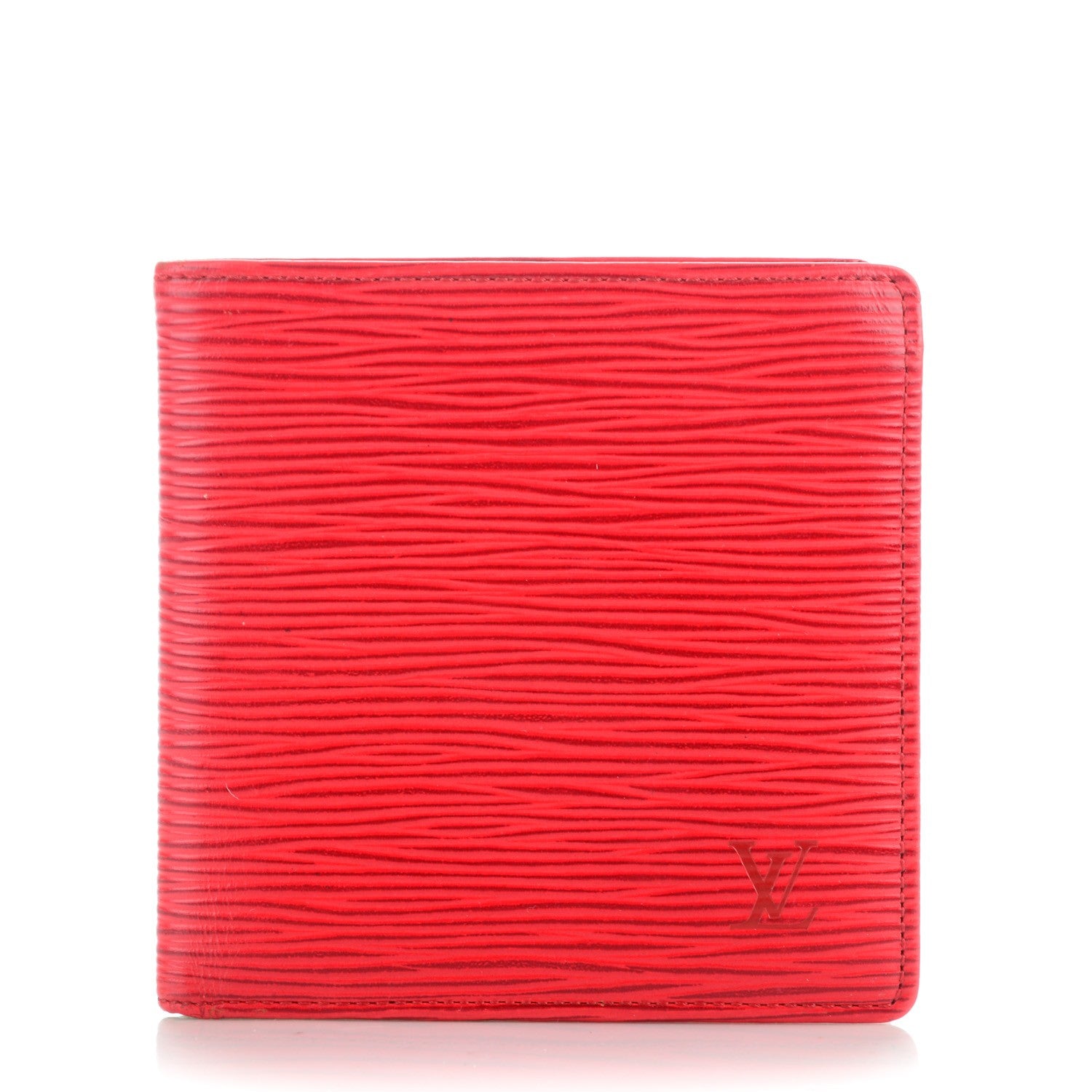 Louis Vuitton Epi Porte-Billets Cartes Credit Monnaie Wallet Rouge 1 of 9