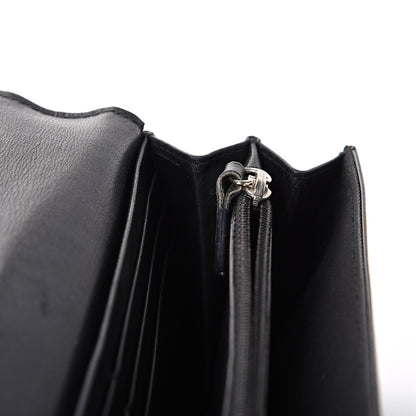 Christian Dior Patent Cannage Rendezvous Wallet Black 11 of 14