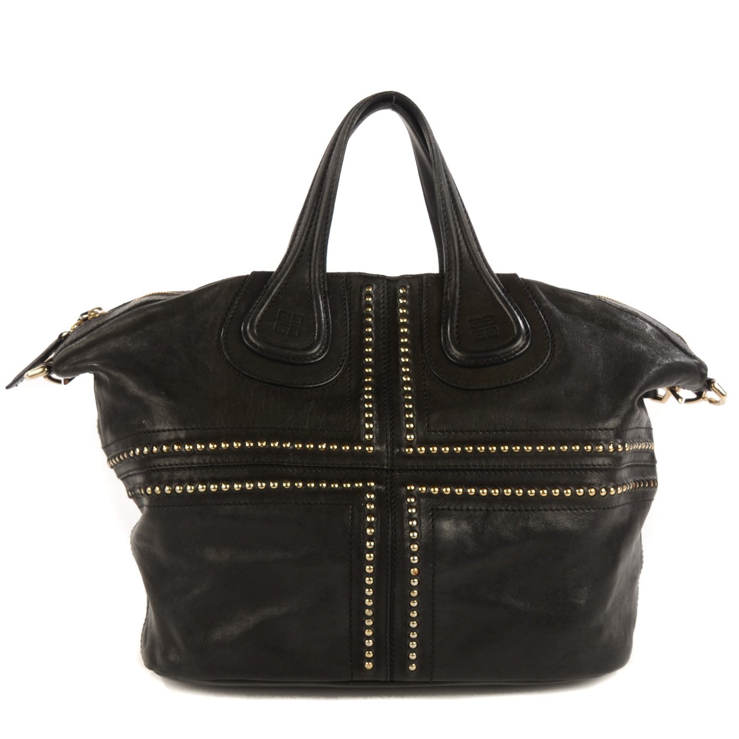 Givenchy Lambskin Studded Medium Nightingale Black 1 of 10