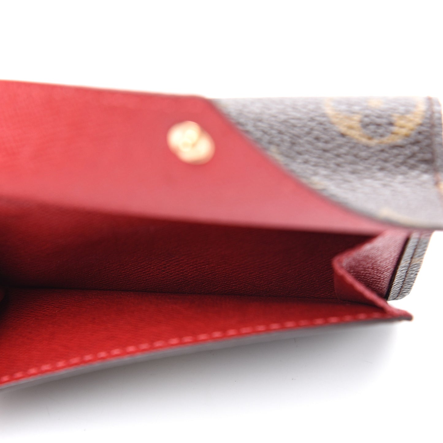 Monogram Compact Marie Wallet Rouge