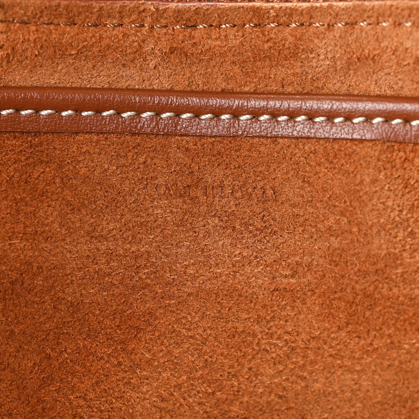 Smooth Calfskin Medium Strap Ava Triomphe Shoulder Bag Tan