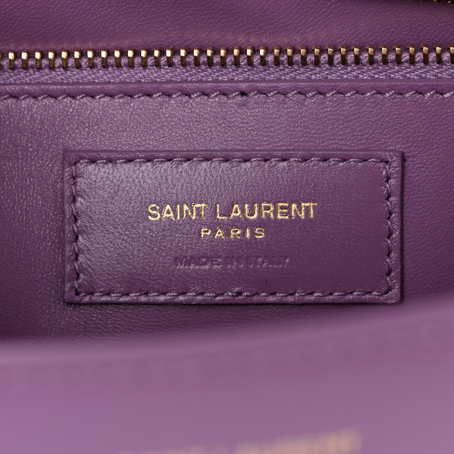 Smooth Calfskin Carre Satchel Lilas