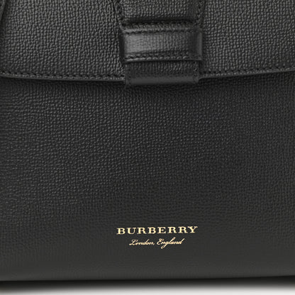 Burberry Derby Calfskin House Check Small Camberley Black 7 of 9