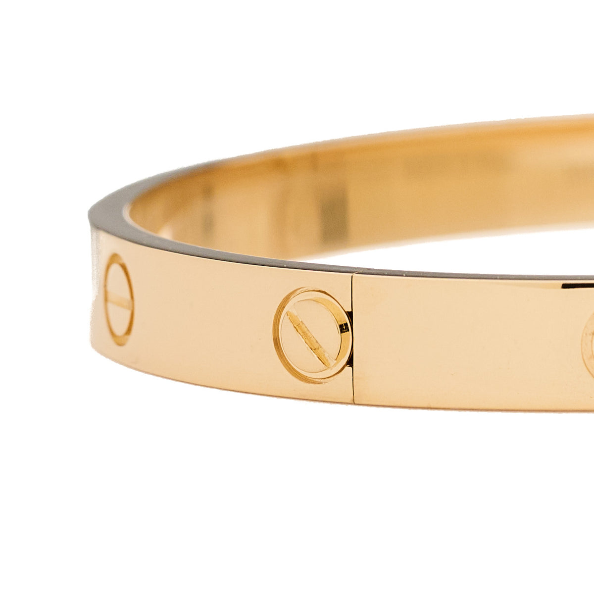 Cartier 18K Yellow Gold LOVE Bracelet 18 6 of 9