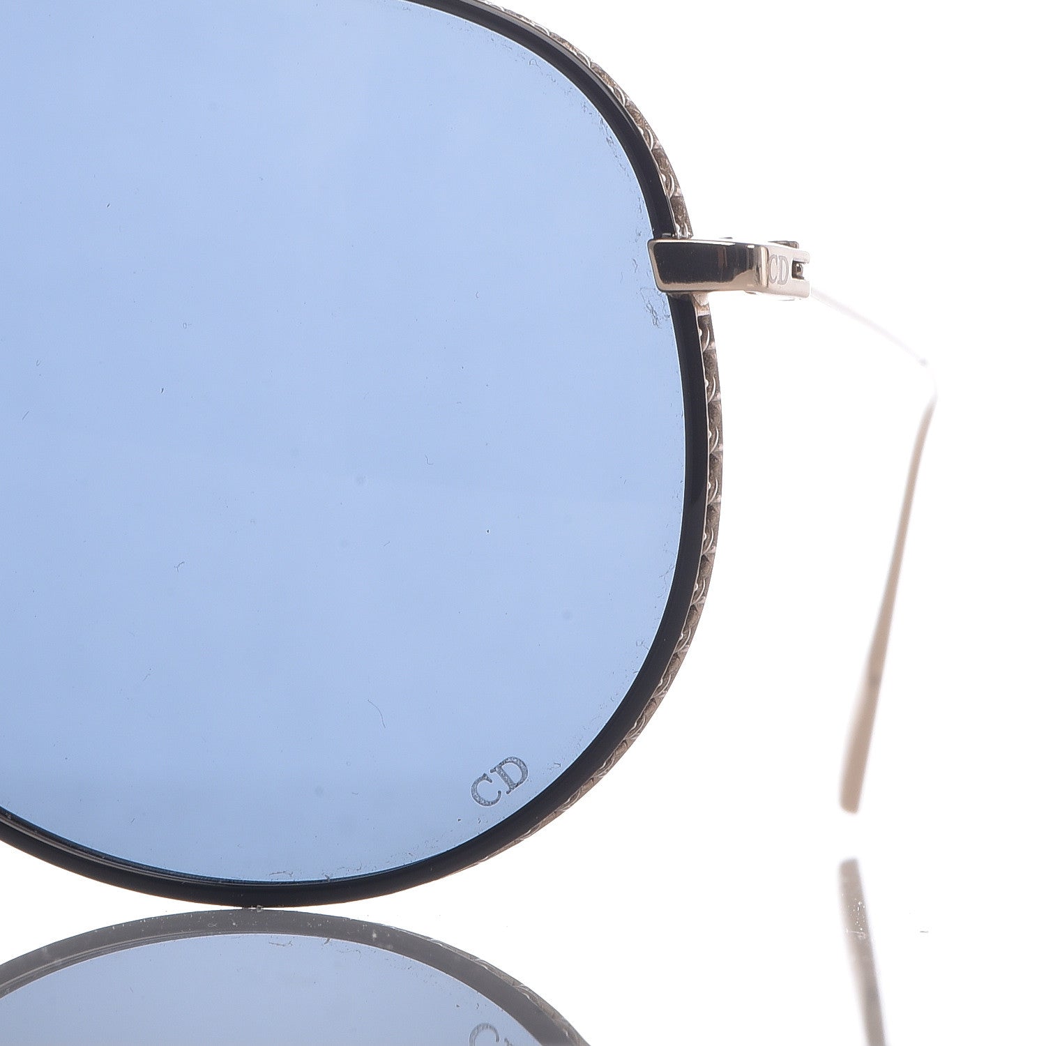 Christian Dior Diorby Aviator Sunglasses Gold 7 of 7