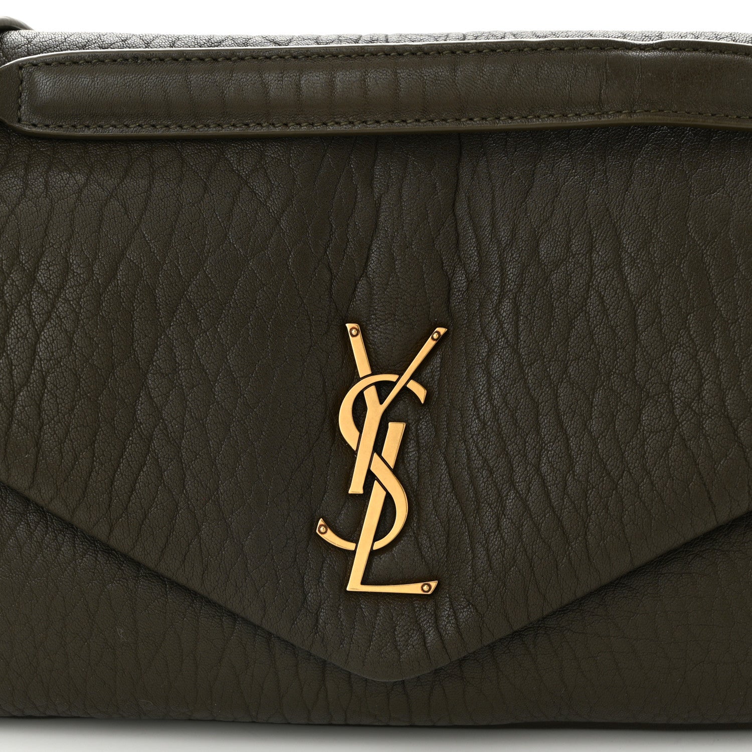 Saint Laurent Grained Lambskin Medium Calypso Light Musk 8 of 11