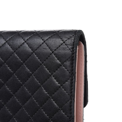 Chanel Lambskin Micro Quilted Tri-Fold Wallet Black 11 of 17