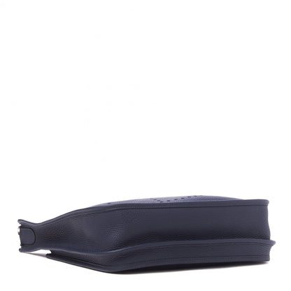 Hermes Taurillon Clemence Evelyne III PM Bleu Nuit 3 of 10