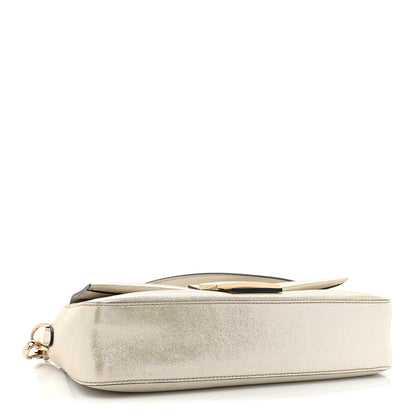 Fendi Metallic Lurex Crystal Re-Edition Baguette Gold 4 of 8