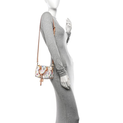 Louis Vuitton LV X TM Monogram Multicolor Nano Speedy White 2 of 10