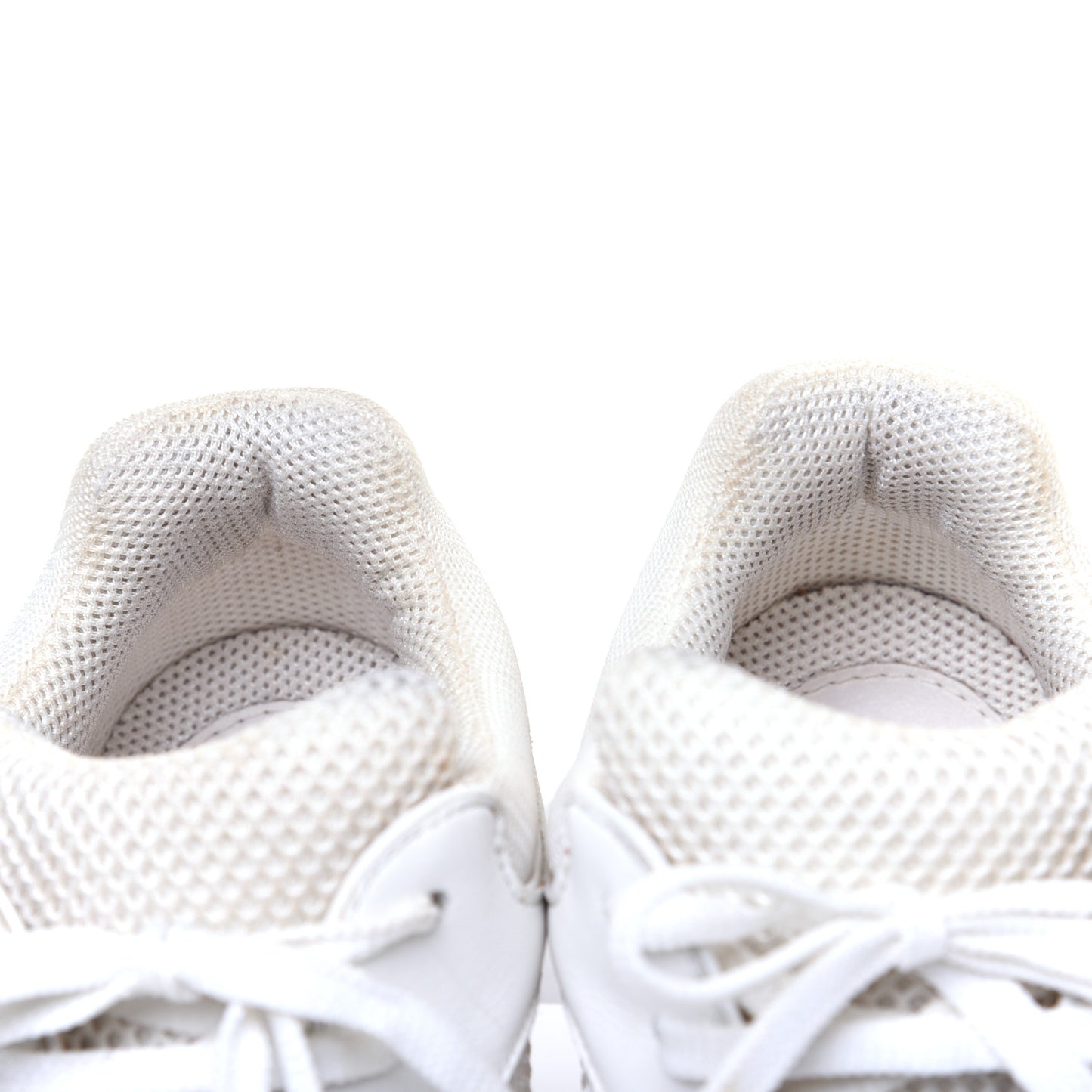 Suede Calfskin CC Sneakers 37 White Pink Green