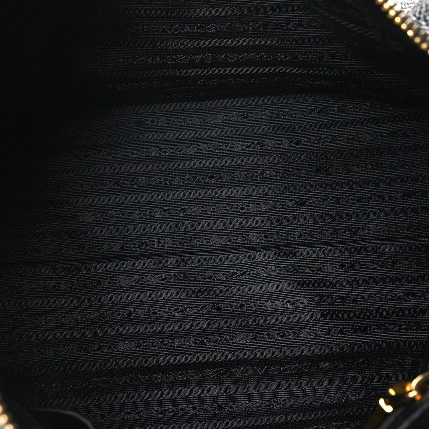 Prada Vitello Daino Shopping Satchel Black 5 of 9