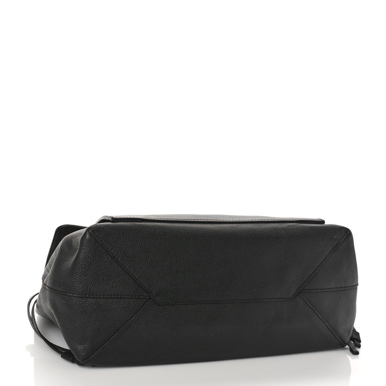 Louis Vuitton Calfskin Lockme MM Black 4 of 13