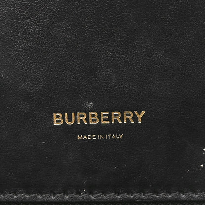 Burberry Wool Tartan Two Handle Title Bag Dark Green 6 of 11