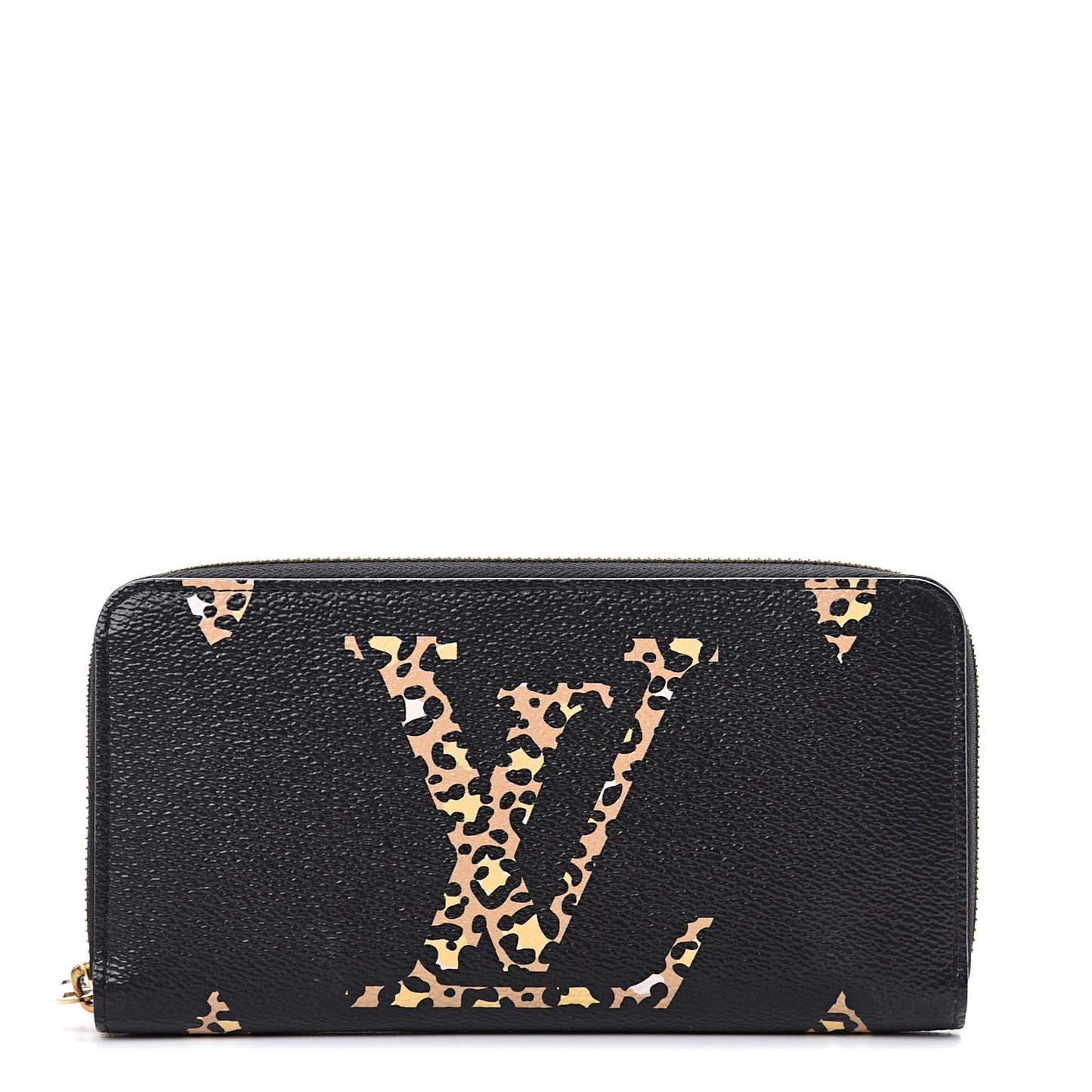 Monogram Giant Jungle Zippy Wallet Black