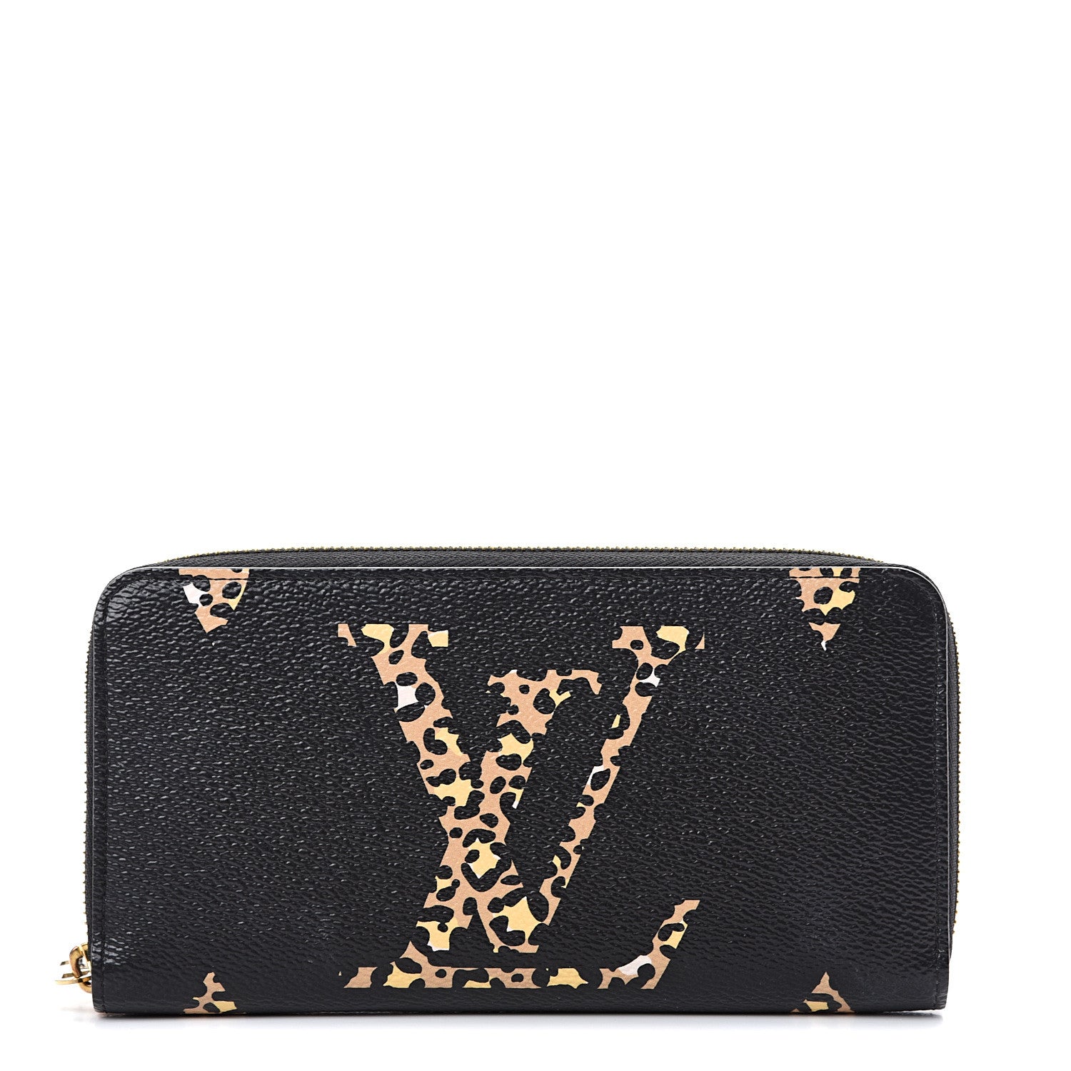 Louis Vuitton Monogram Giant Jungle Zippy Wallet Black 1 of 7