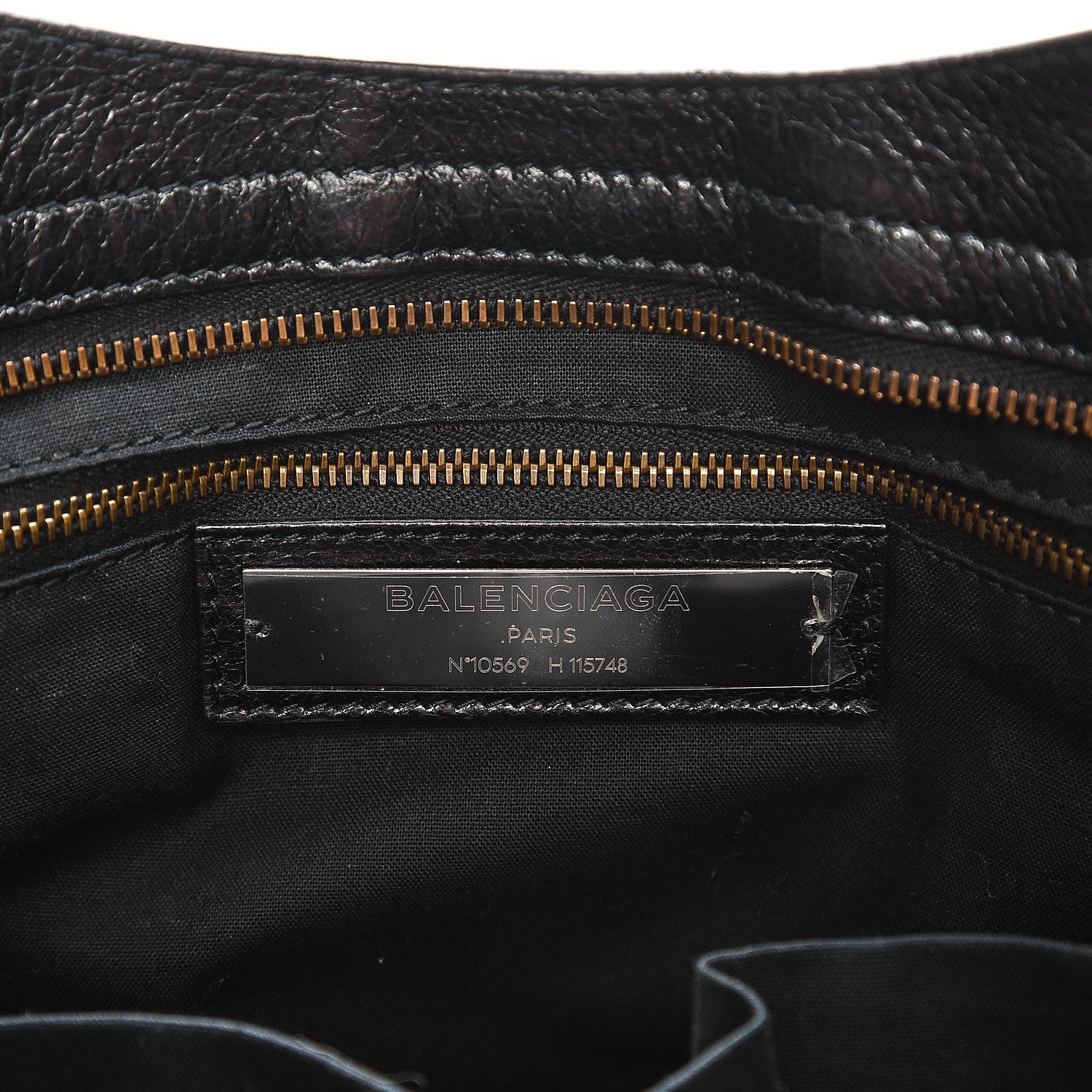 Balenciaga Agneau Classic Hardware City Black 7 of 8