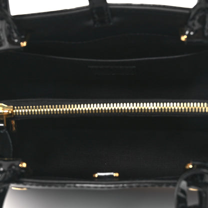 Louis Vuitton Vernis Montaigne BB Black 5 of 11