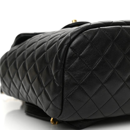 Chanel Lambskin Quilted Small Urban Spirit Backpack Black 9 of 13