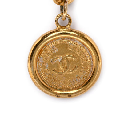 Chanel Metal Chain CC Medallion Belt Gold 5 of 7