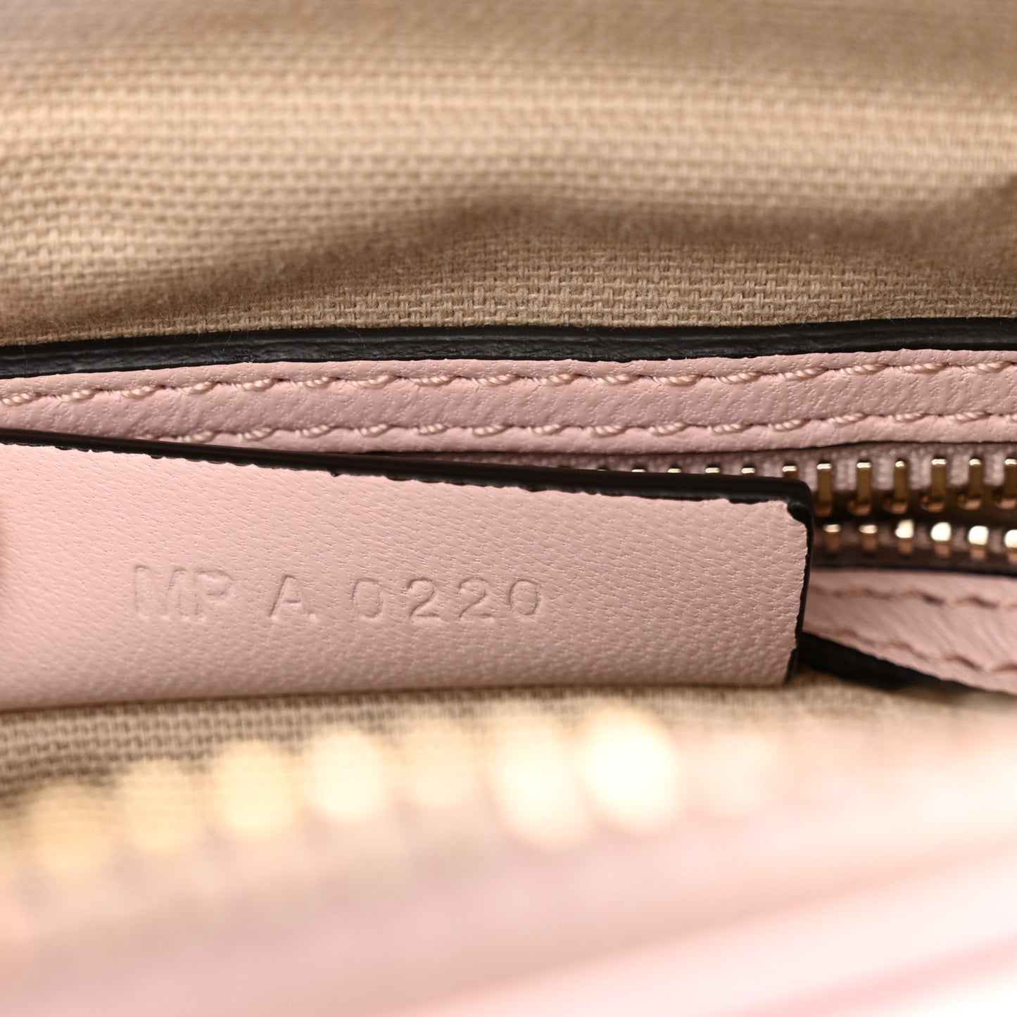 Calfskin Crocodile Embossed Mini Antigona Pink