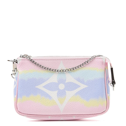 Louis Vuitton Monogram Escale Mini Pochette Accessories Pastel 1 of 8