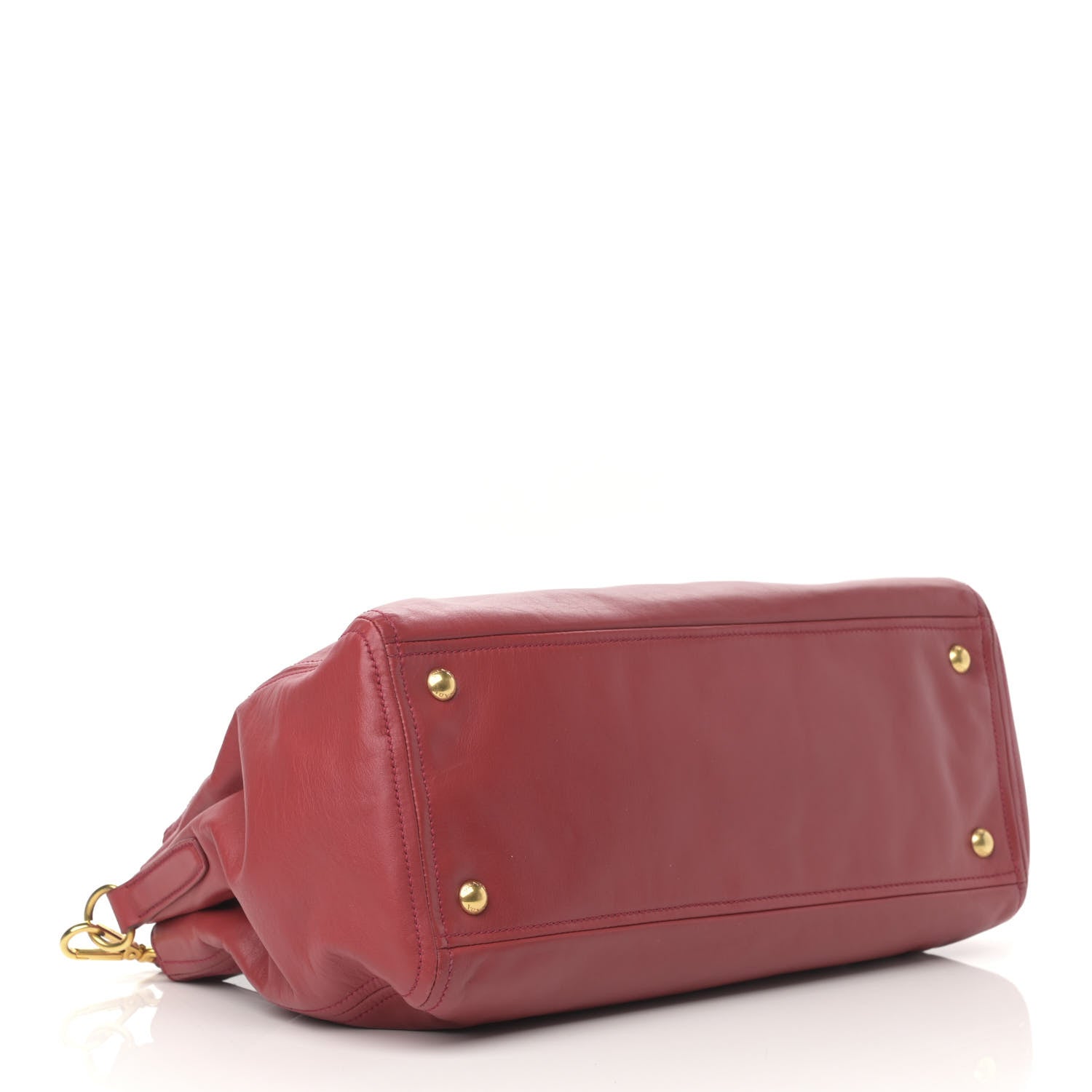 Prada City Calf Large Galleria Double Zip Tote Lacca 4 of 17
