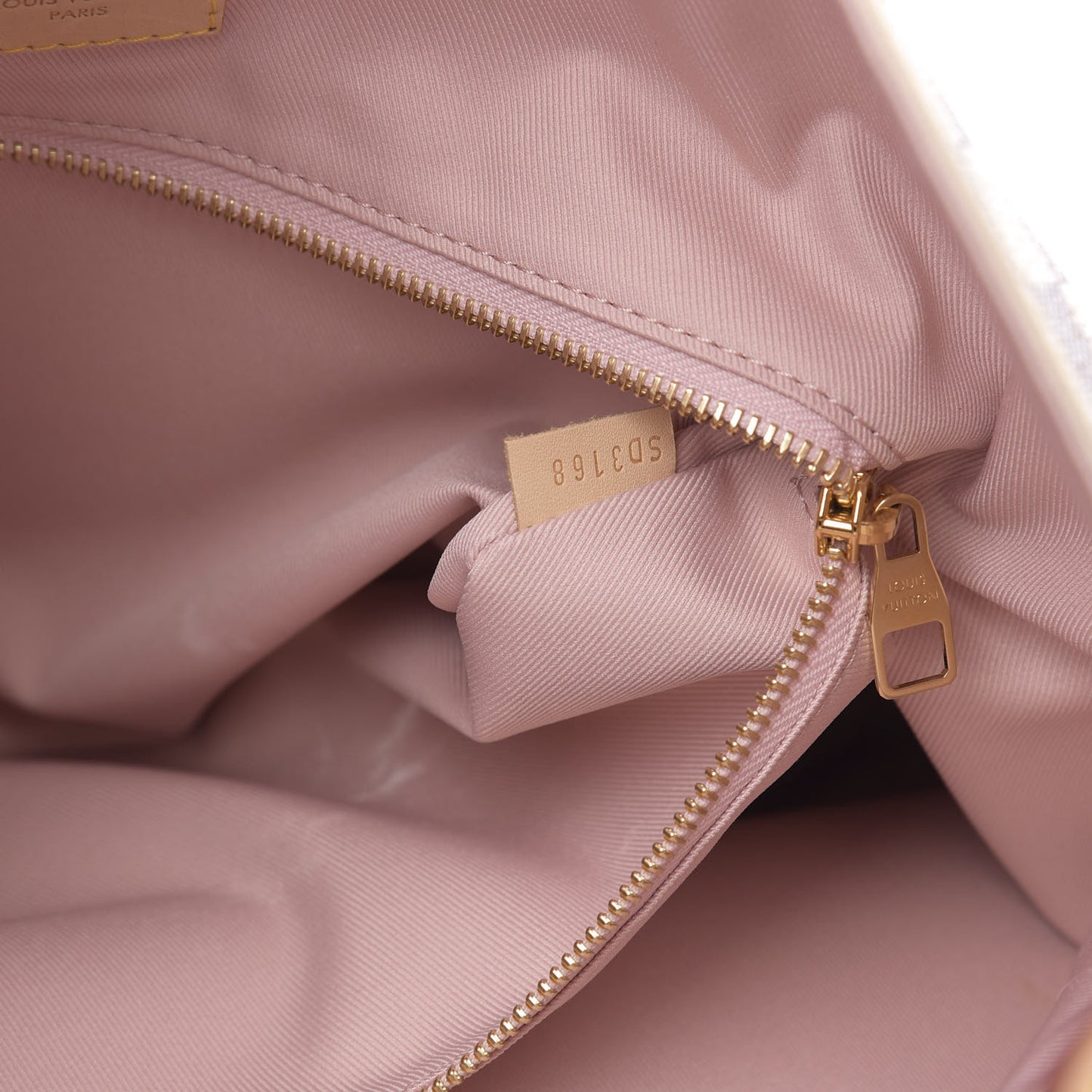 Damier Azur Graceful MM Rose Ballerine