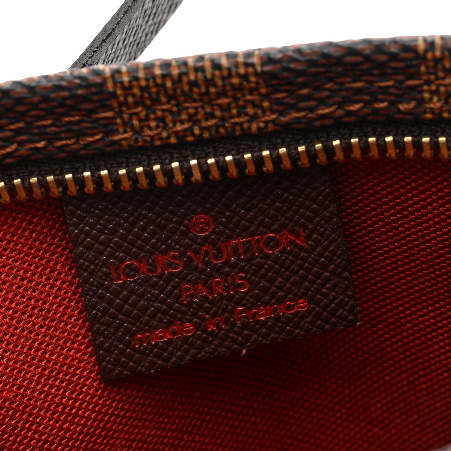 Louis Vuitton Damier Ebene Trousse Make Up Bag Pochette 6 of 10